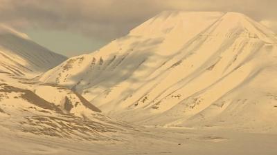 Arctic vault storing seeds