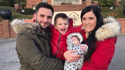 Jake Omer and family