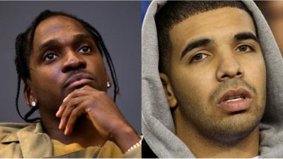 pusha T and Drake