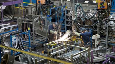 Nissan workers in Sunderland