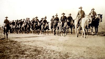 WWI soldiers in East Africa