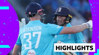 Gus Atkinson and Joe Root 