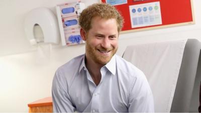 Prince Harry getting HIV test in London clinic