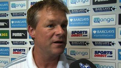 Southampton assistant head coach Erwin Koeman