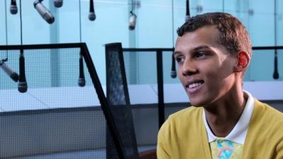 Stromae Photo: Manuel Toledo, BBC Africa