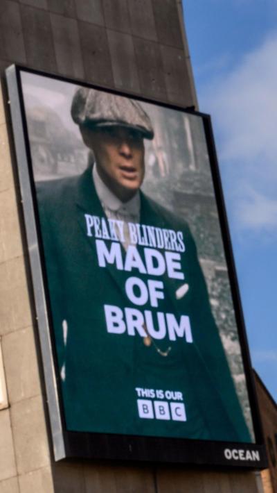 Peaky Blinders billboard