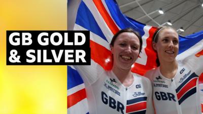 Anna Morris and Josie Knight of Great Britain