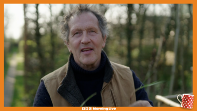 Monty Don, shown here in a sneak peak at episode one of the new series of Gardeners' World, in his Longmeadow garden.