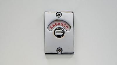 toilet engaged sign