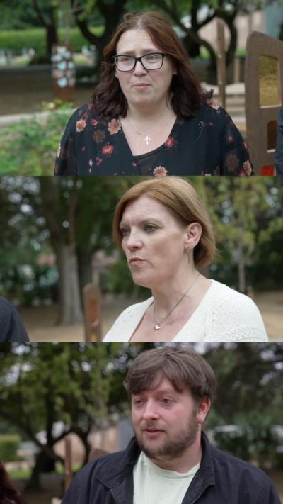 Relatives of the victims of Robert Bush and Legacy  Funeral Directors