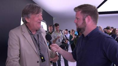 Stephen Fry interviewed by Dave Lee