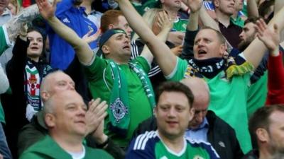 Northern Irish football fans