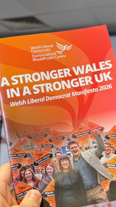 The Welsh Liberal Democrat manifesto, titled A Stronger Wales in a Stronger UK