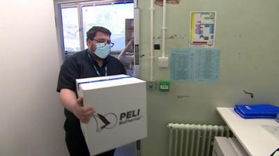 Vaccine arrives in hospital