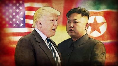 Donald Trump and Kim Jong-Un