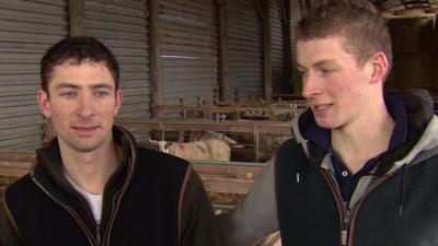 The curling farmers aiming for the Olympics