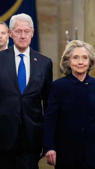 Bill and Hillary Clinton