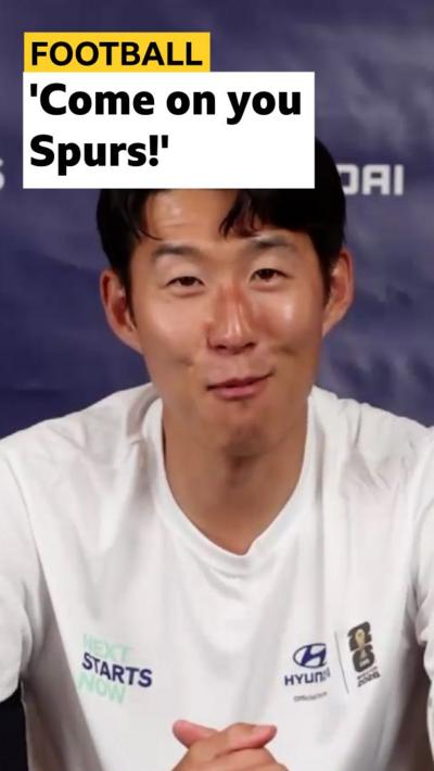 Son Heung-min expresses his support for former club Tottenham Hotspur