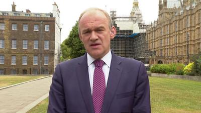 Lib Dem leader Ed Davey