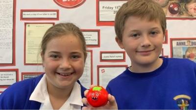 Four Lanes End primary school in Cornwall