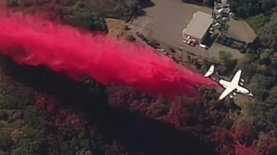 Firefighting plane