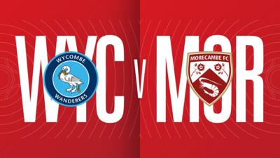 Wycombe v Morecambe