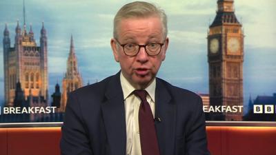 Housing Secretary Michael Gove