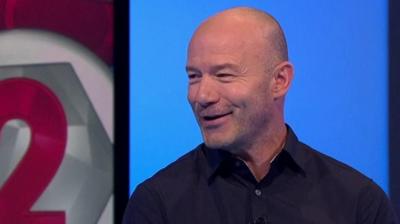 Alan Shearer smiles