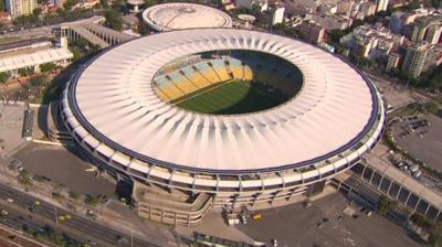 The Maracana stadium