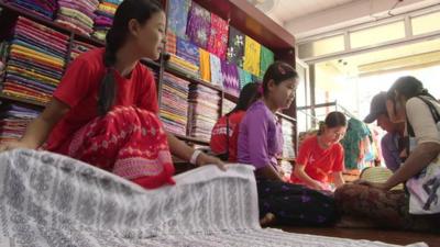 Shop in Hinthada, Myanmar