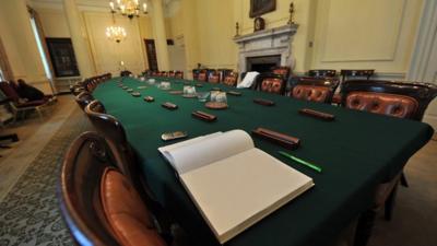 The cabinet room at Number 10