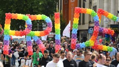 Pride Cymru parade