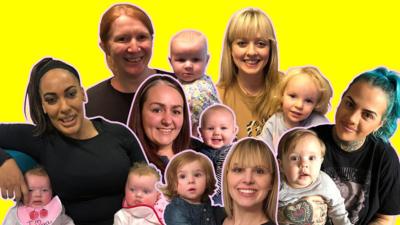 Six new mums