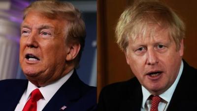 Trump and Johnson