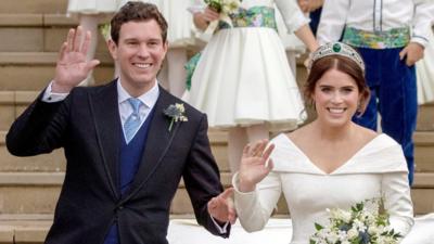 Jack Brooksbank and Princess Eugenie