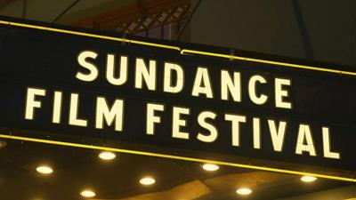 A sign for the Sundance Film Festival