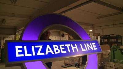 The Elizabeth Line roundel