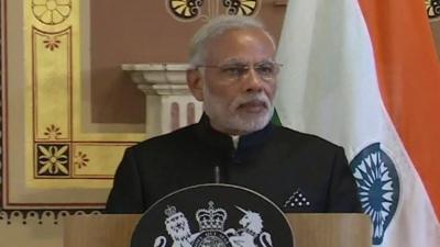 Indian Prime Minister Narendra Modi