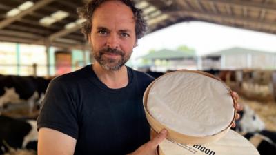 A third-generation dairy farmer tackles growing global demand for his cheese.