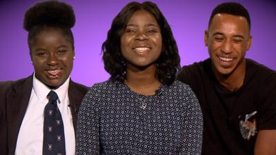 Young black people talk about what it's like for them living in Northern Ireland.