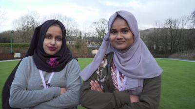 BAME girls take up bowls