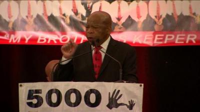 John Lewis speaks in Miami