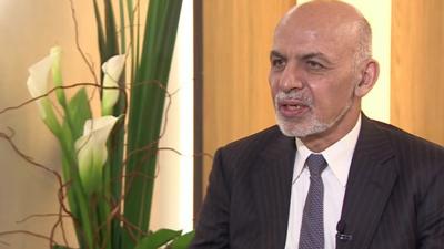 Afghan President Ashraf Ghani