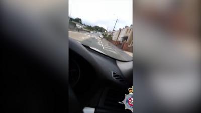 Speeding driver