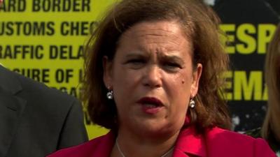 Sinn Féin President Mary Lou McDonald