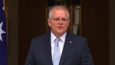 The Prime Minister of Australia Scott Morrison