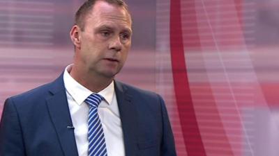 Alan Hardy on BBC East Midland today