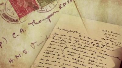 Mystery letters uncovered in a loft in Kenilworth.