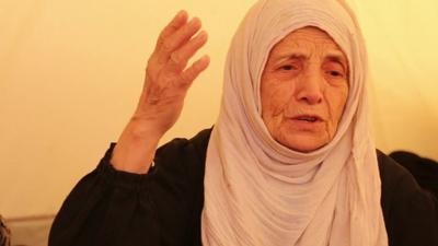 Syrian refugee in Bab Al-El Salameh