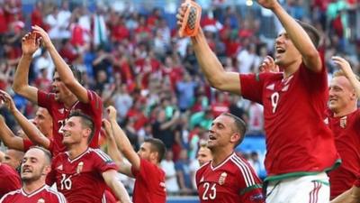 Hungary celebrate